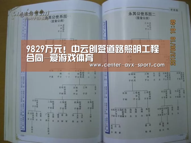 9829万元!中云创签道路照明工程合同-爱游戏体育(图3) 爱游戏体育